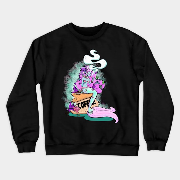 MINDEL THE MERMAID Crewneck Sweatshirt by SewGeekGirl